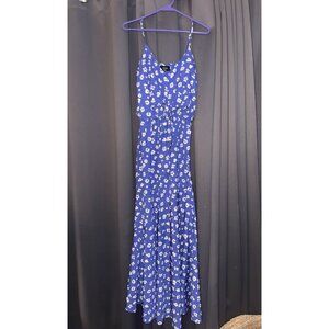 Women’s Vici Blue Floral Maxi Dress Size Small